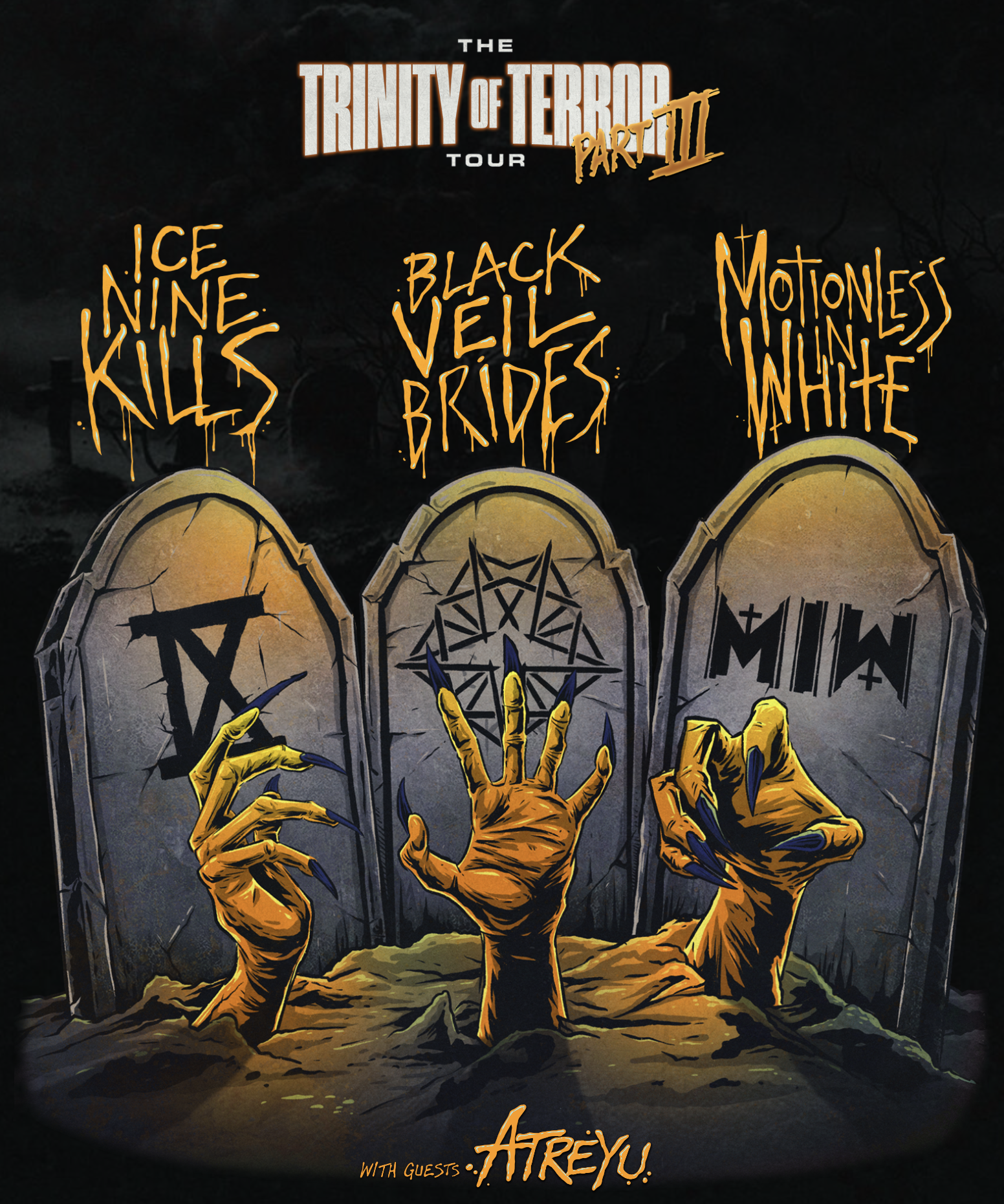 The Trinity of Terror Tour Part III packs the Main Street Armory in Rochester, NY