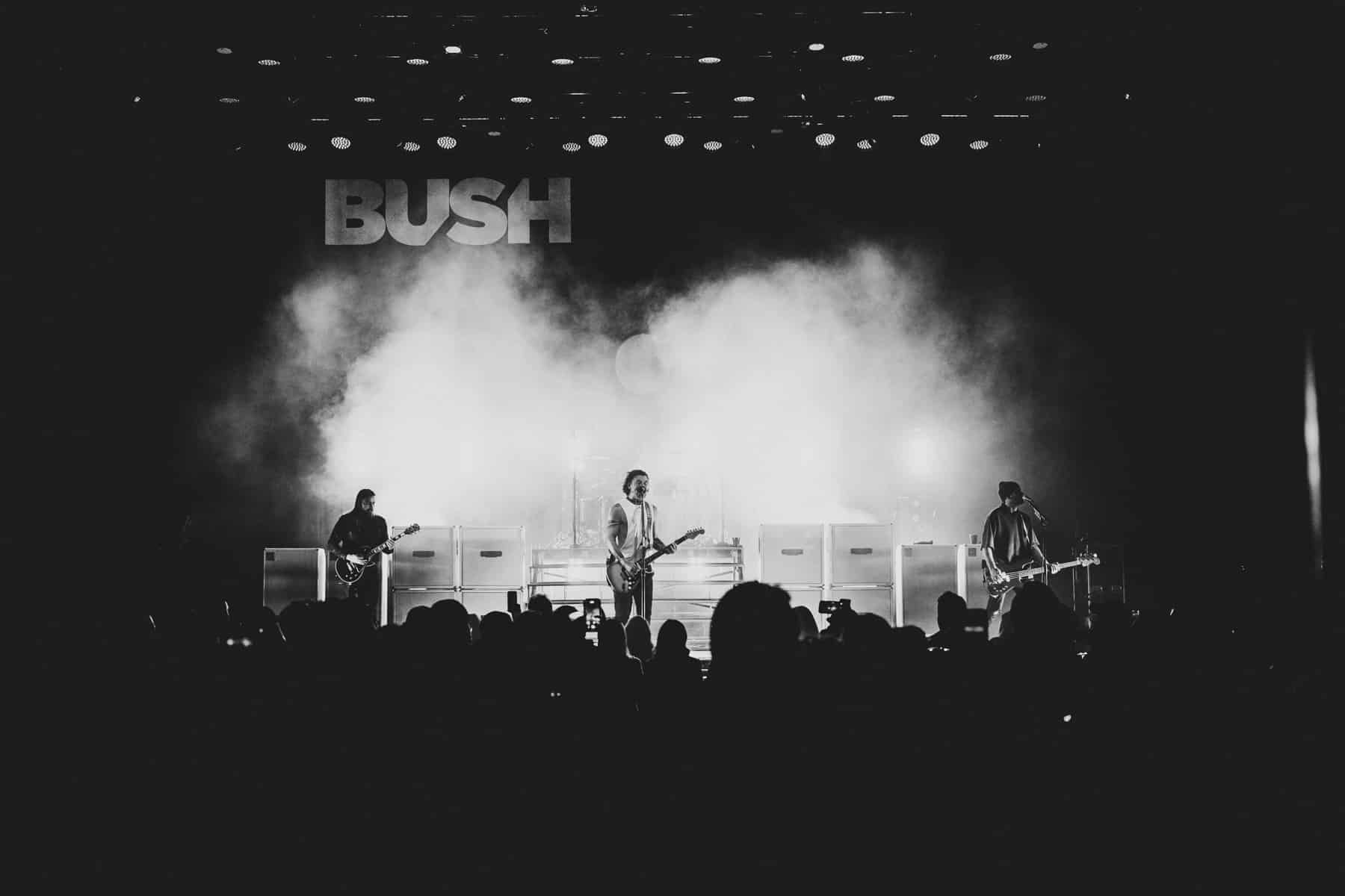 Bush Lights Up The Room in Nashville, TN