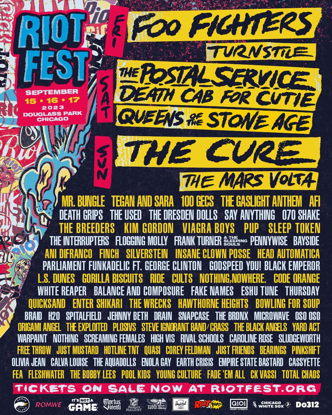 Riot Fest Dropped Their Lineup And You Need To Start Listening To These Bands Immediately