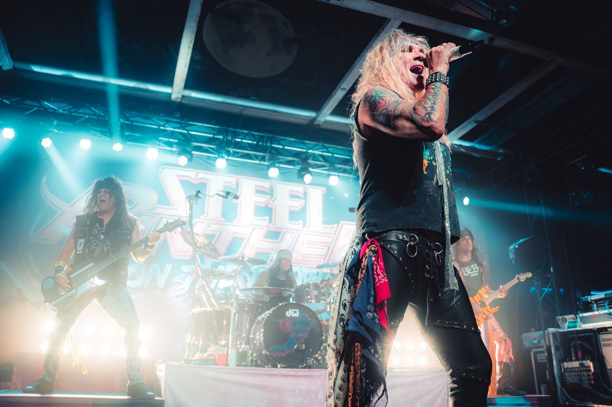 Steel Panther unleashes a neon jungle on the Music Farm