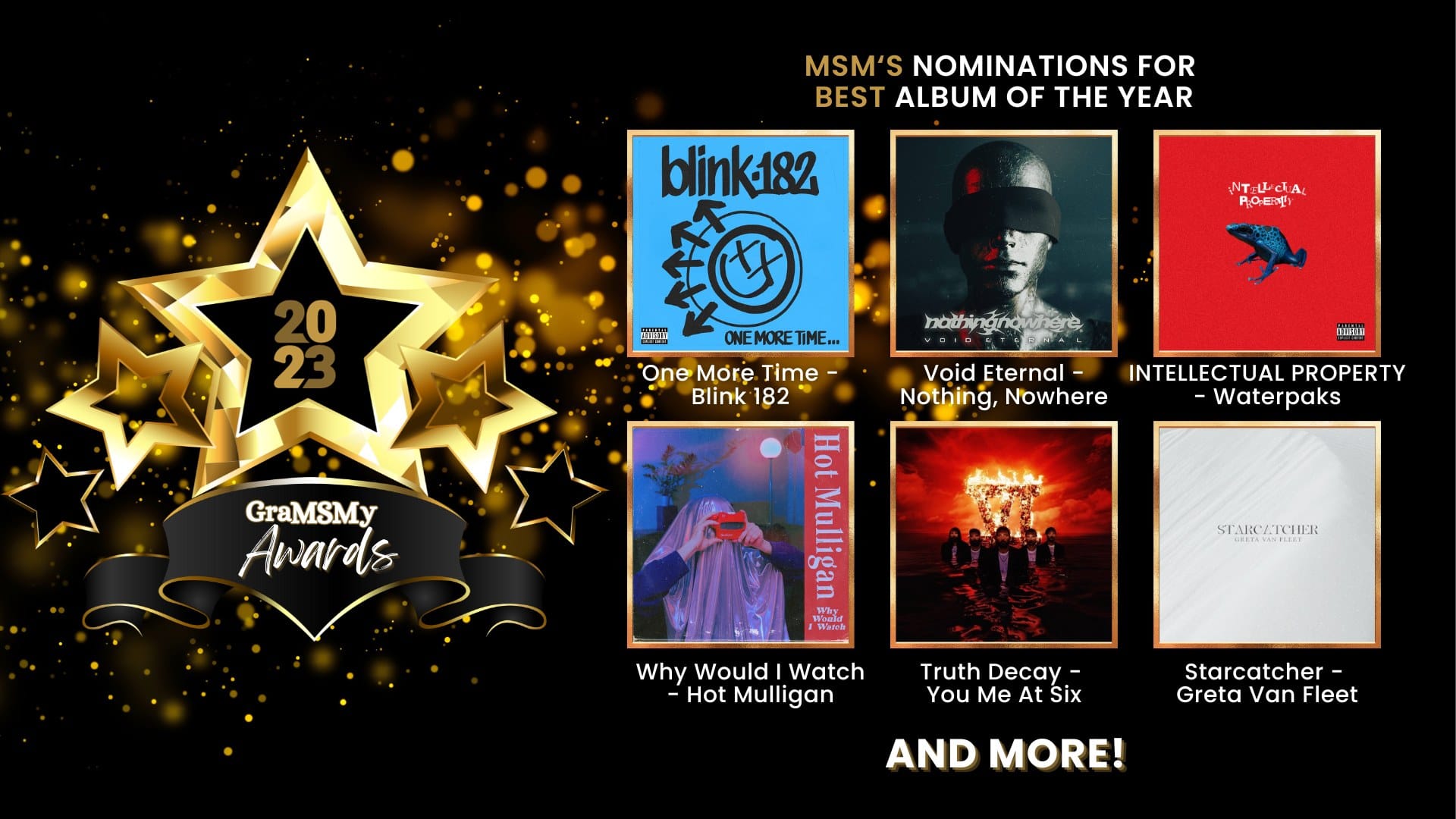 Our Nominations for the GraMSMys Albums of the Year